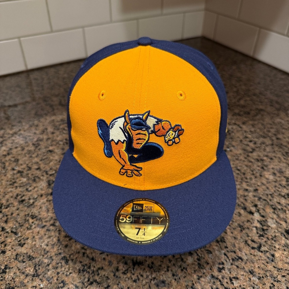 Montgomery Biscuits Marvel x MiLB Baseball New Era 59Fifty Hat 7 1/4 New
